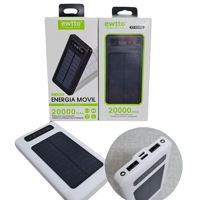 Cargador Solar 20000 mAh