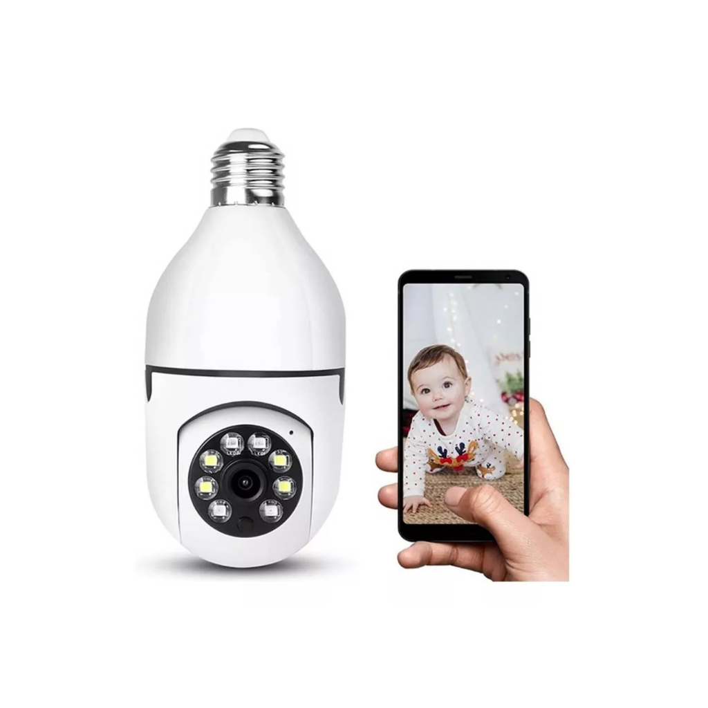 Foco Cámara HD 360° Rotatorio