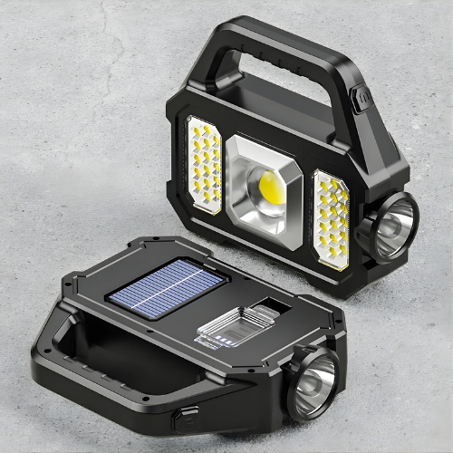 Linterna multifuncional solar