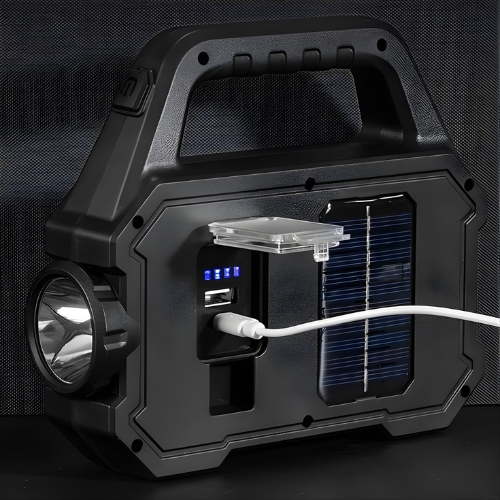 Linterna multifuncional solar