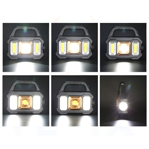 Linterna multifuncional solar