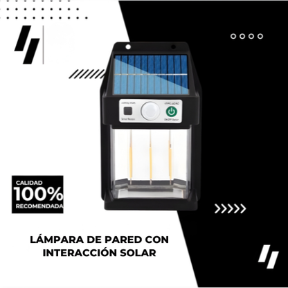 Lampara solar